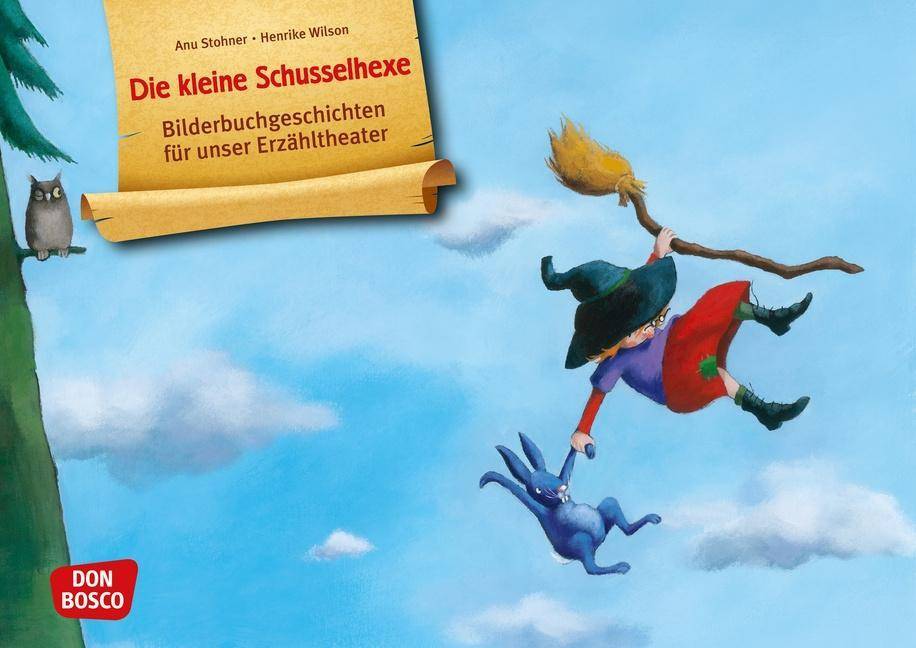 Die kleine Schusselhexe Entdecken. Erzählen. Begreifen. Kamishibai Bildkartenset.. Bilderbuchgeschichten für unser Erzähltheater
