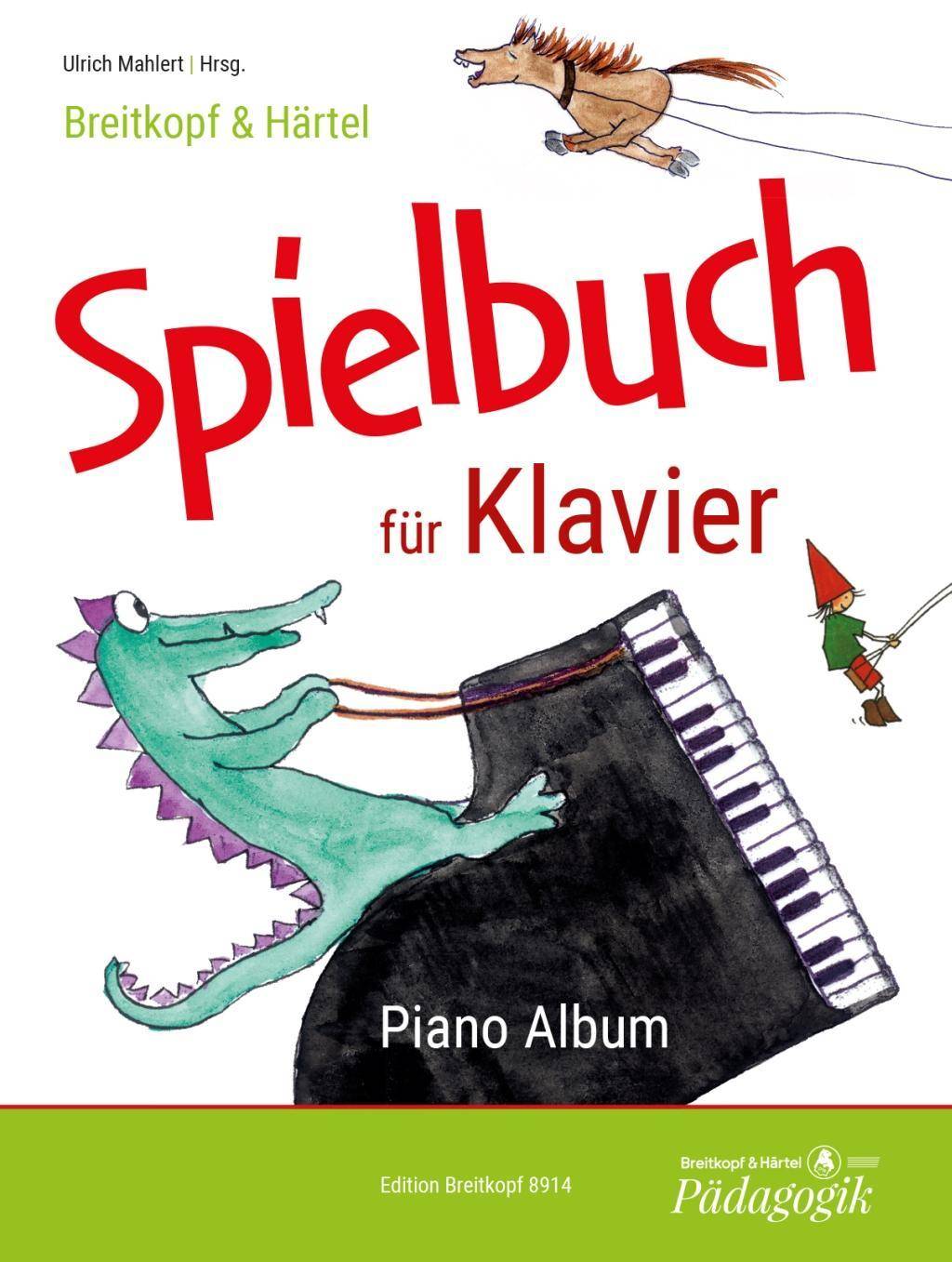 Breitkopf & Härtel Spielbuch für Klavier Piano Album. Schwierigkeitsgrad einfach