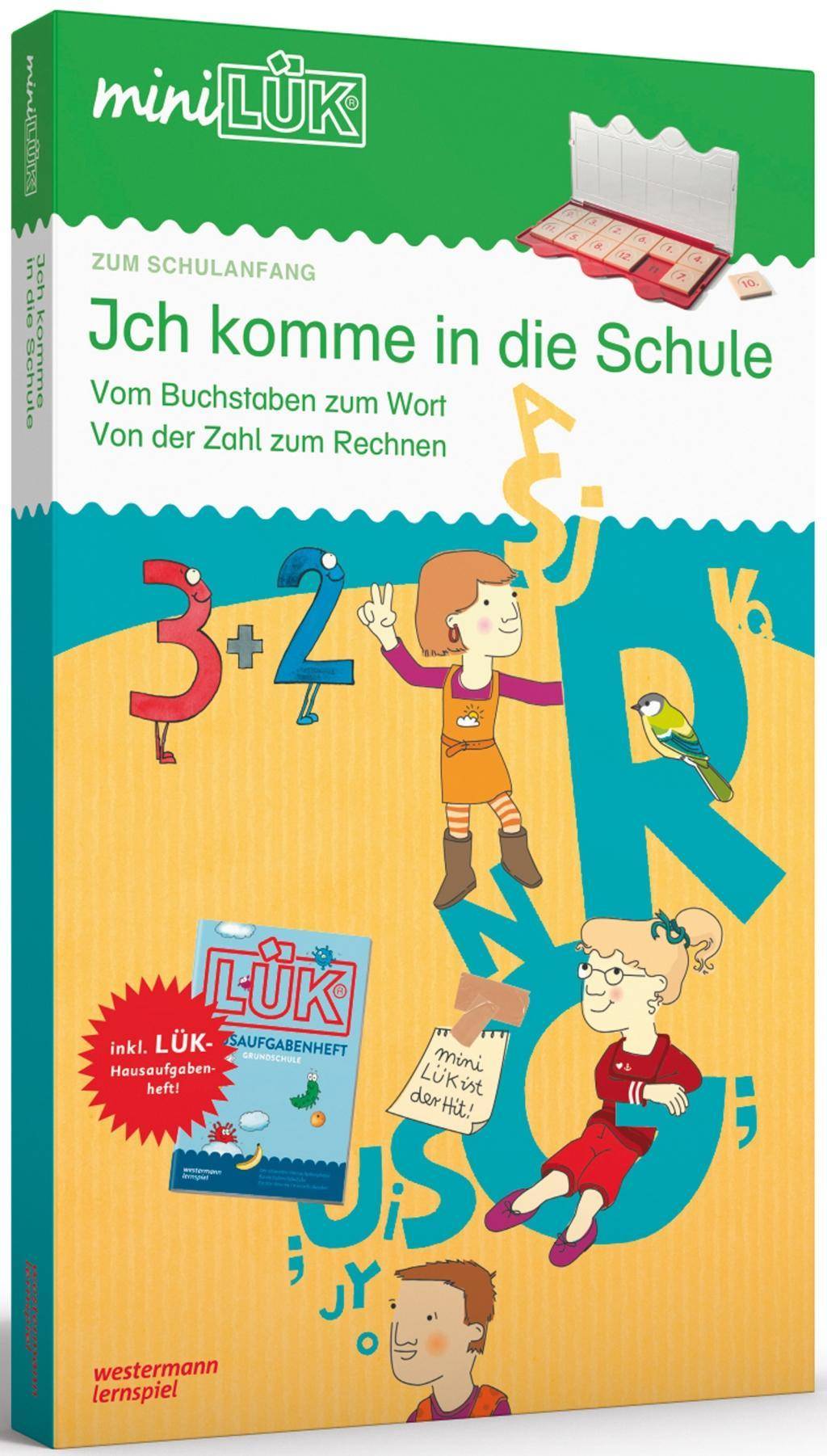 miniLÜK-Set Vorschule/1. Klasse - Mathematik, Deutsch: Ich komme in die Schule