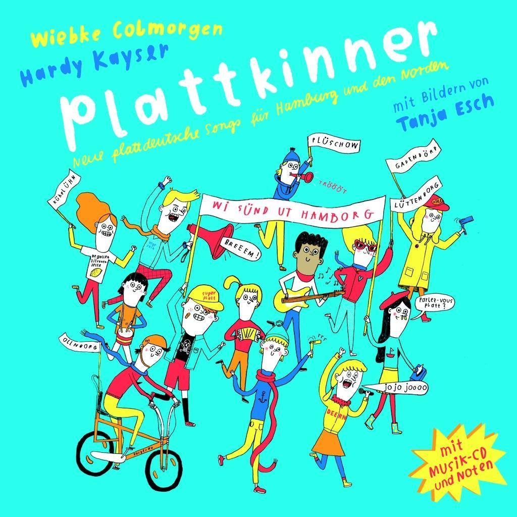 Plattkinner, mit Audio-CD Neue plattdeutsche Songs für Hamburg und den Norden
