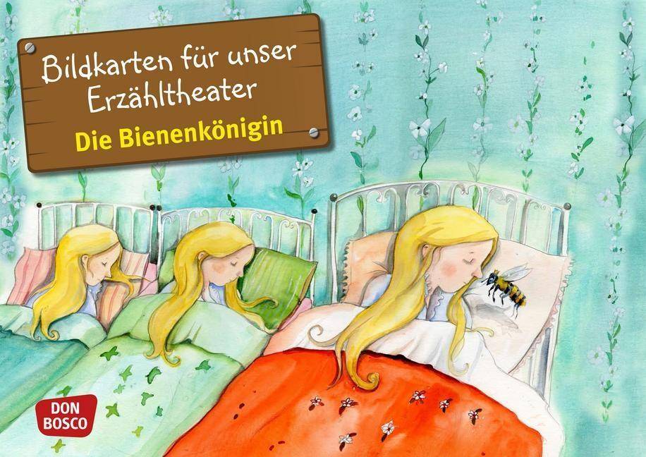 Die Bienenkönigin, Kamishibai Bildkartenset Entdecken. Erzählen. Begreifen. Mit QR-Code