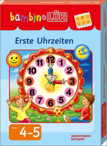 bambinoLÜK-Set 4/5 Jahre - Vorschule: Erste Uhrzeiten