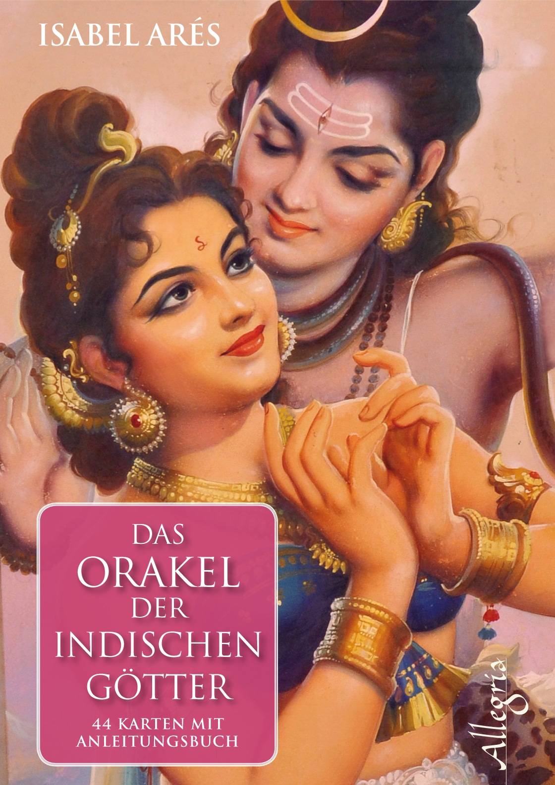 Das Orakel der indischen Götter, Orakelkarten mit Anleitungsbuch 44 Karten mit Anleitungsbuch