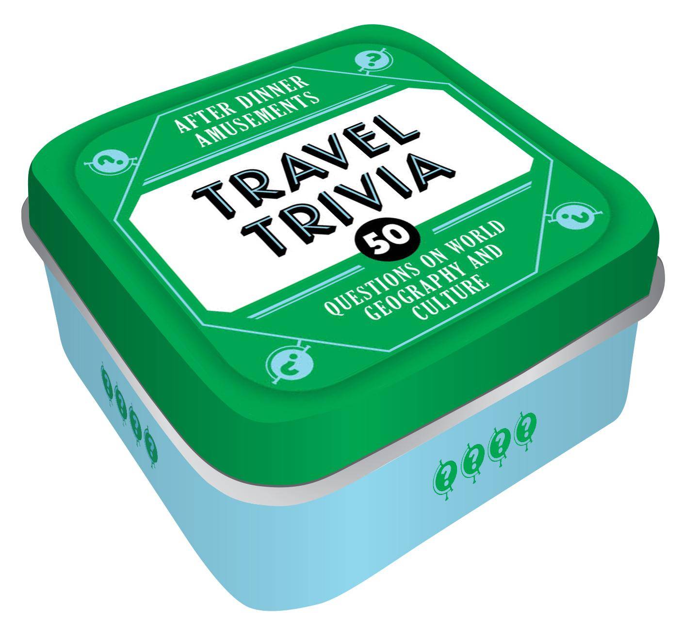 After Dinner Amusements: Travel Trivia (Spiel) 50 Questions on World Geography and Culture