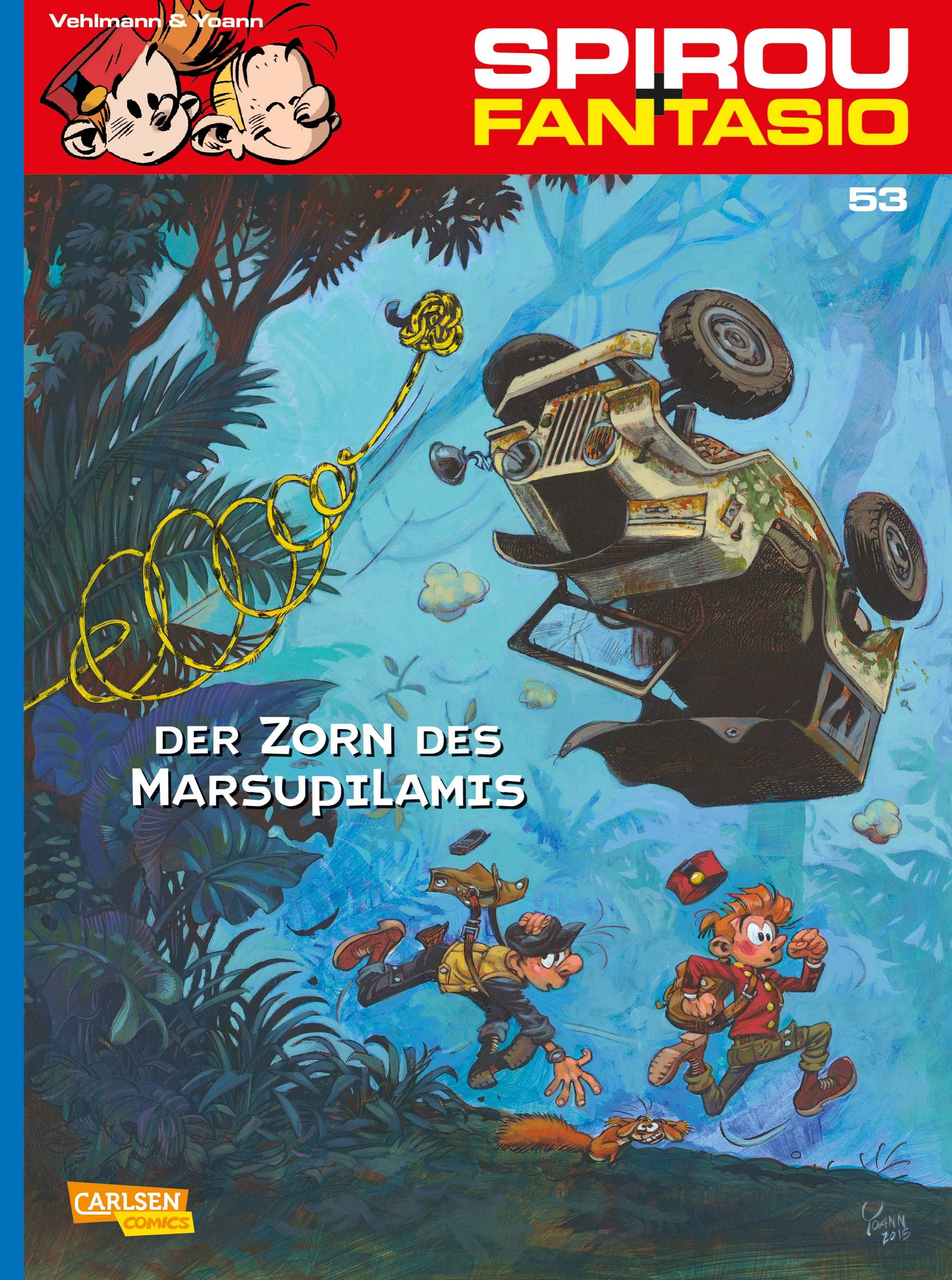 Spirou und Fantasio 53: Der Zorn des Marsupilamis Spannende Abenteuer für Mädchen und Jungen ab 8