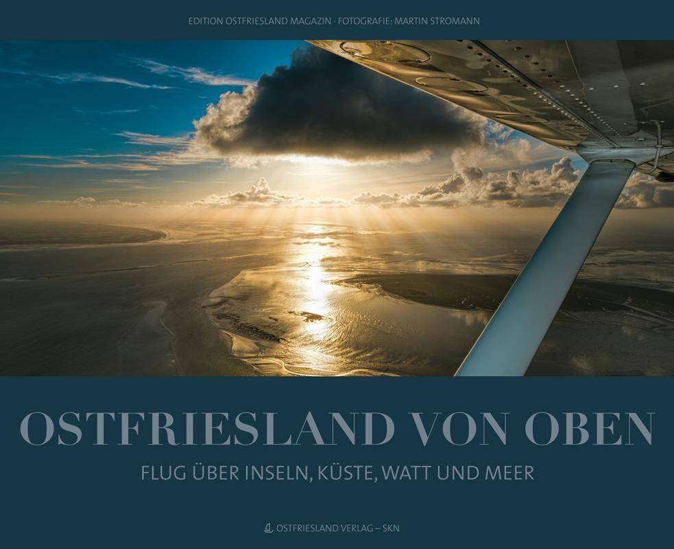 Ostfriesland von oben Flug über Inseln, Küste, Watt und Meer