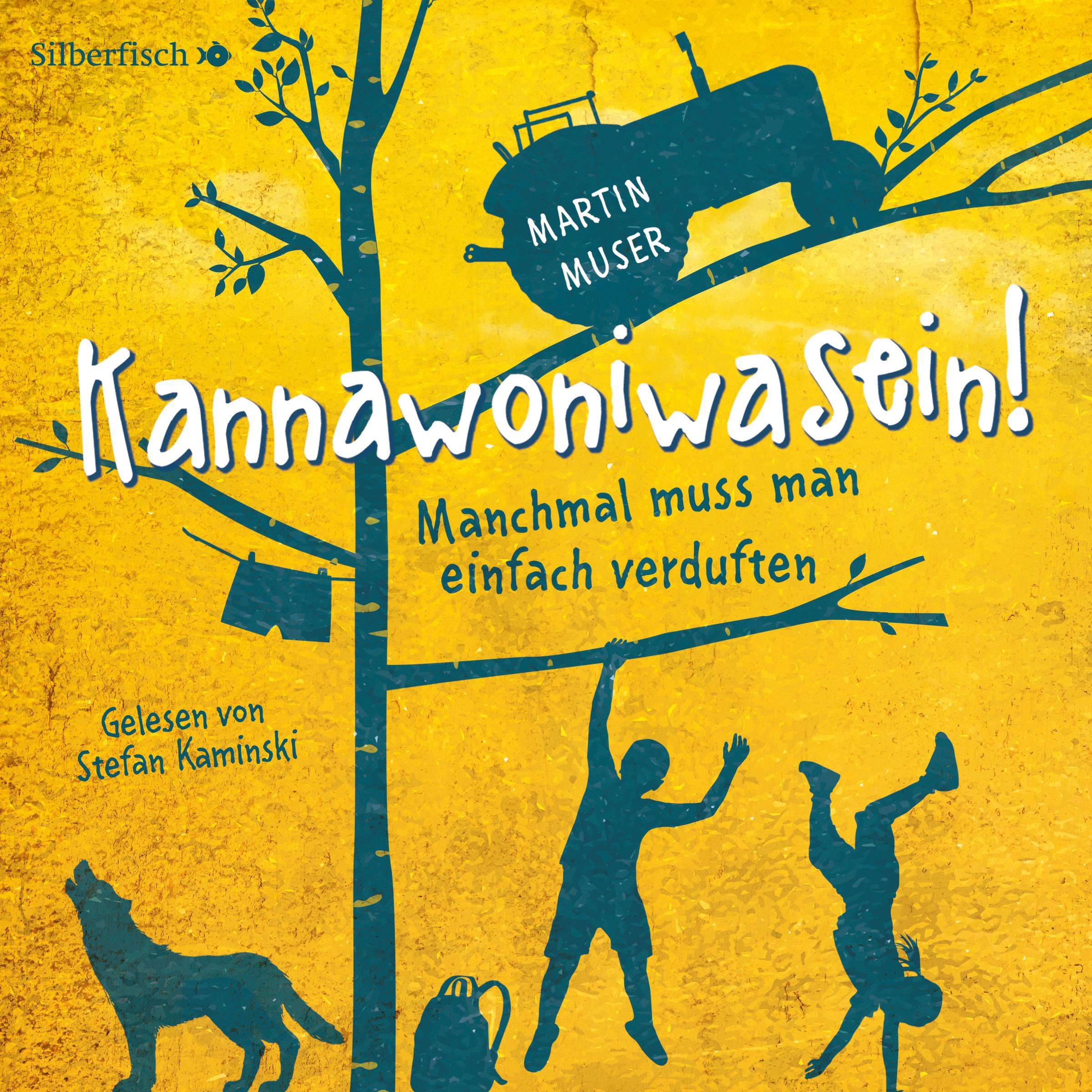Kannawoniwasein - Manchmal muss man einfach verduften, 2 Audio-CDs Ausgezeichnet mit dem Deutschen Hörbuchpreis 2019 als Bestes Kinder-/Jugendhörbuc