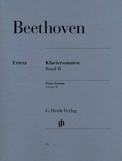 Beethoven, Ludwig van - Klaviersonaten, Band II. Bd.2 Besetzung: Klavier zu zwei Händen