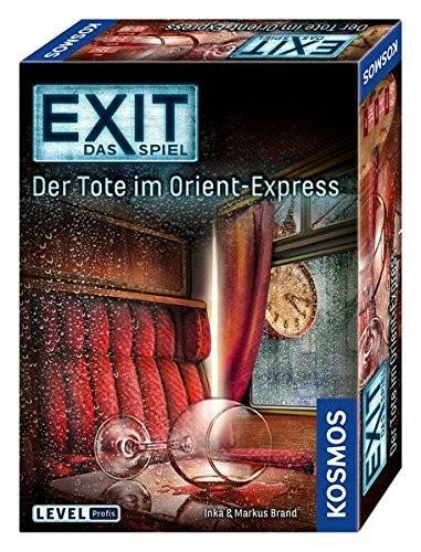 EXIT - Der Tote im Orient-Express Exit - Das Spiel für 1 - 4 Spieler