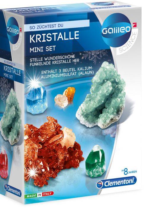 So züchtest du Kristalle, Mini Set (Experimentierkasten)
