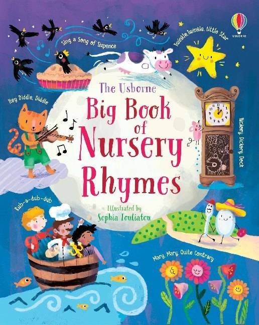 Big Book of Nursery Rhymes Board Book mit QR code