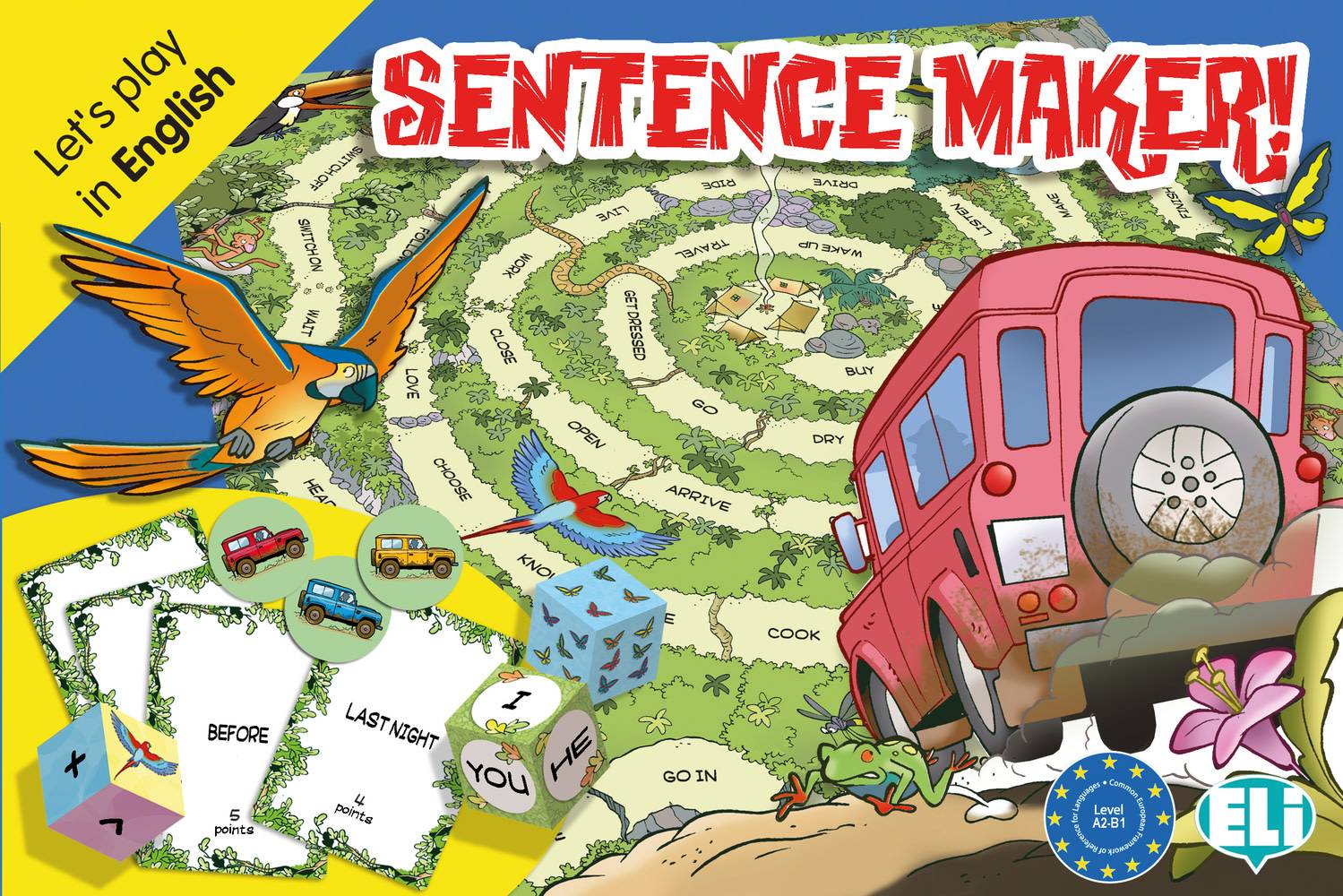 Sentence maker! (Spiel) Niveau A2/B1