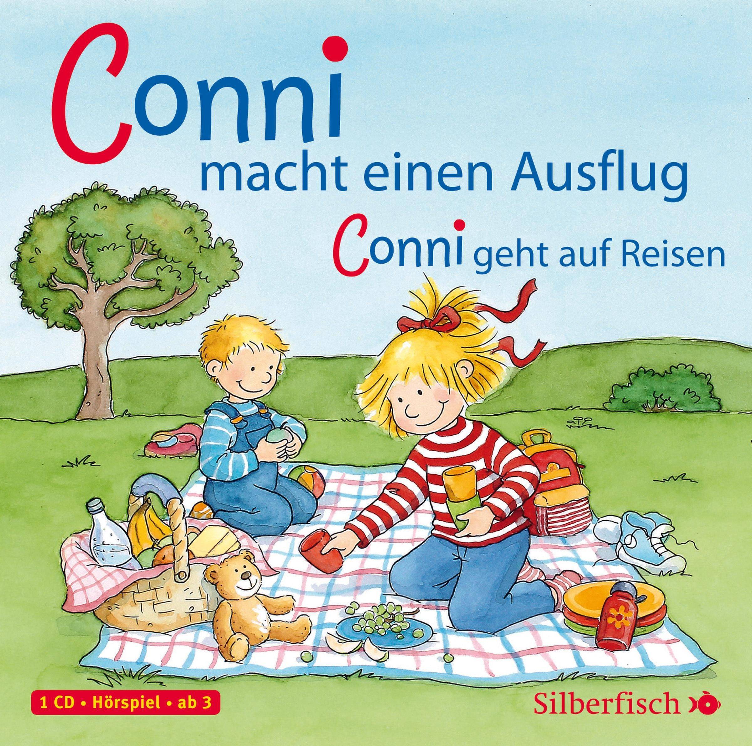 Meine Freundin Conni, Conni macht einen Ausflug / Conni geht auf Reisen, 1 Audio-CD Meine Freundin Conni - CD, Silberfisch