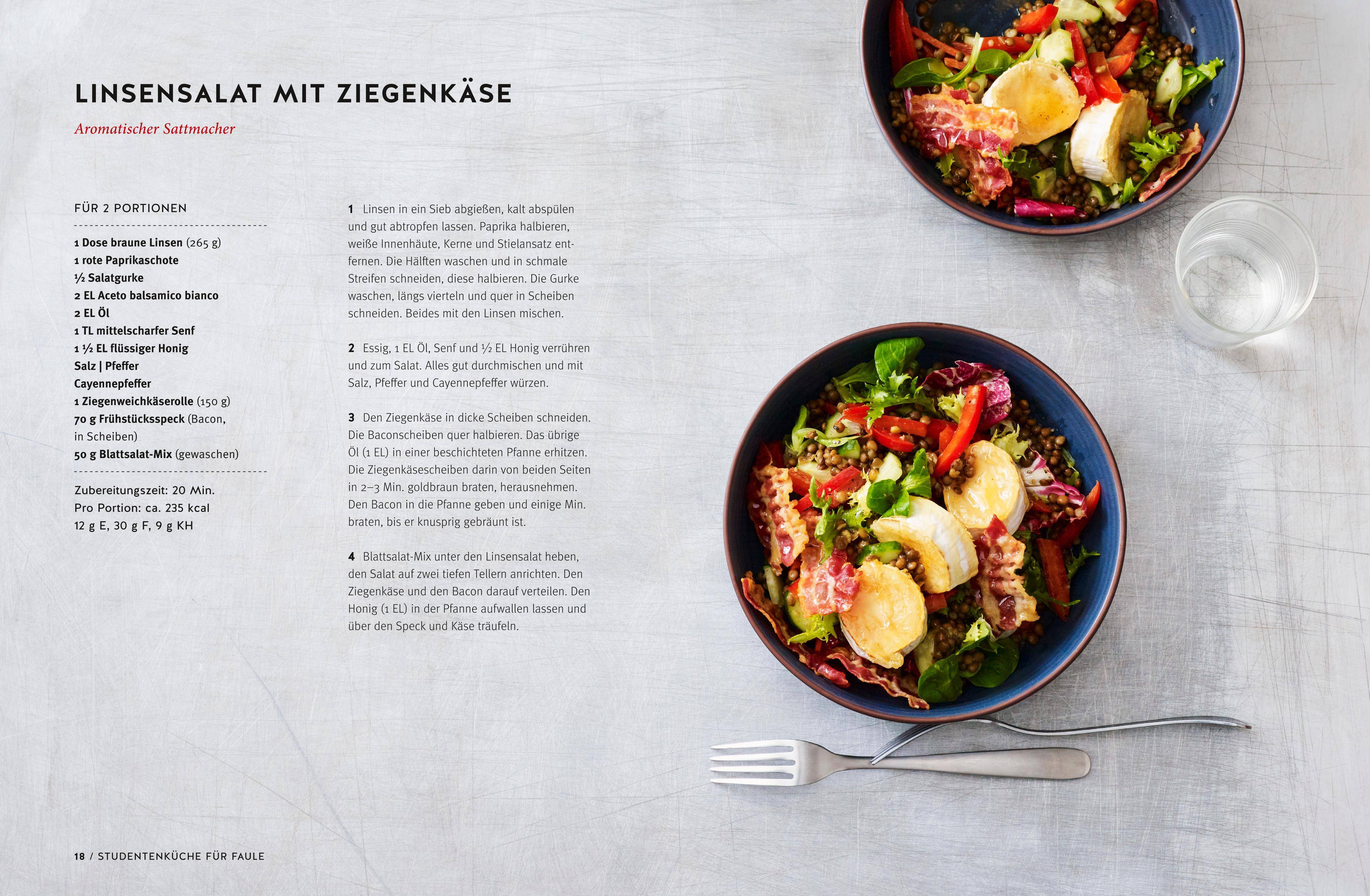Studentenküche für Faule GU Themenkochbuch