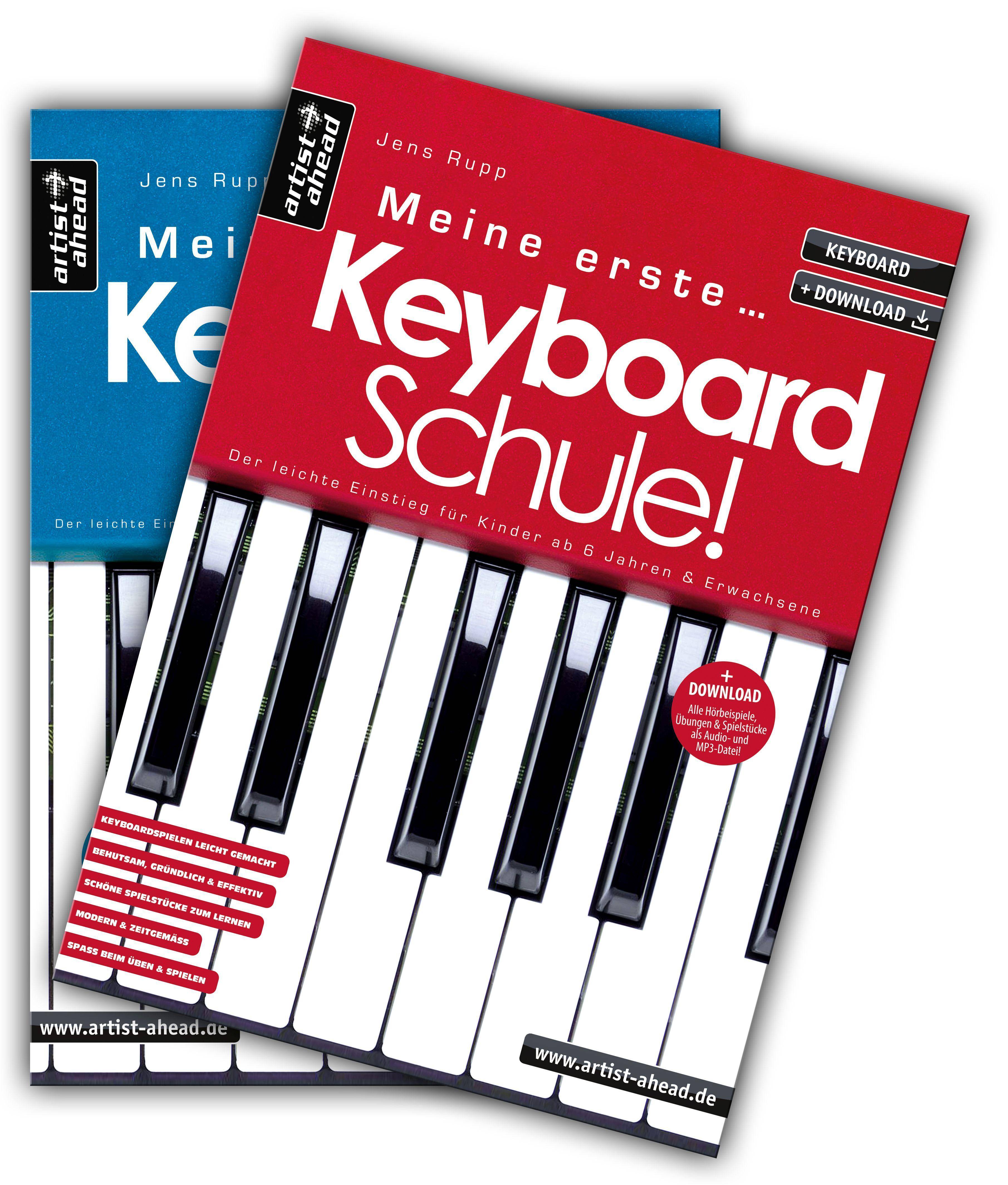 Meine erste Keyboardschule & Meine zweite Keyboardschule im Set! Der leichte Einstieg für Kinder ab 6 Jahren & Erwachsene (inkl. Download)