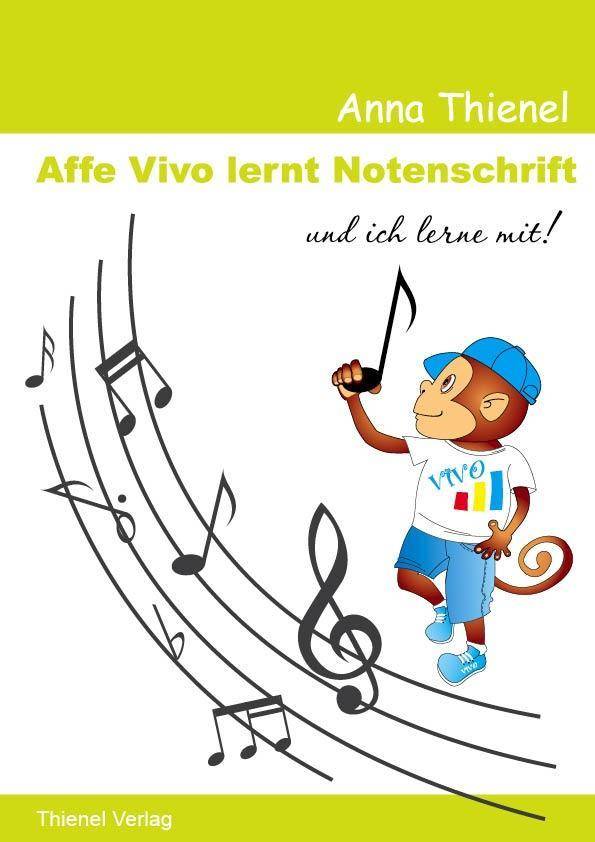 Affe Vivo lernt Notenschrift und ich lerne mit! -