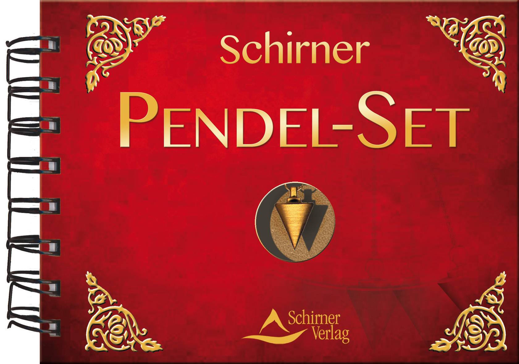 Pendel-Set, Buch mit Messingpendel Mit hochwertigem Messing-Pendel