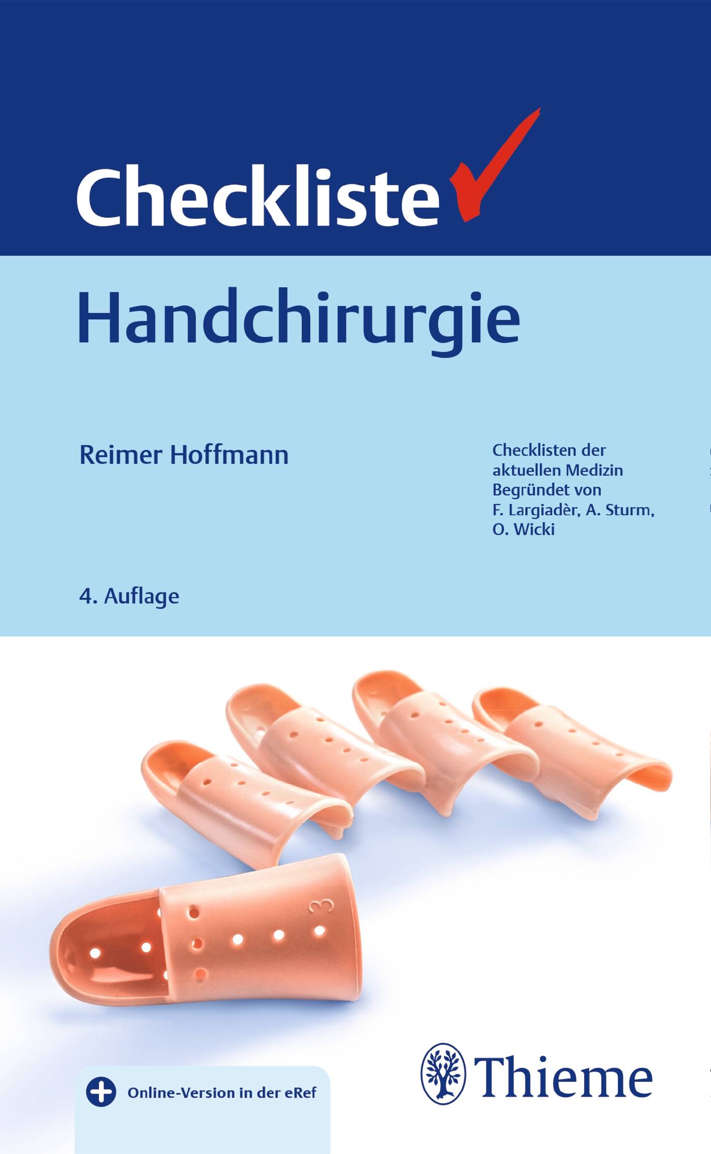Checkliste Handchirurgie Mit Online-Version in der eRef