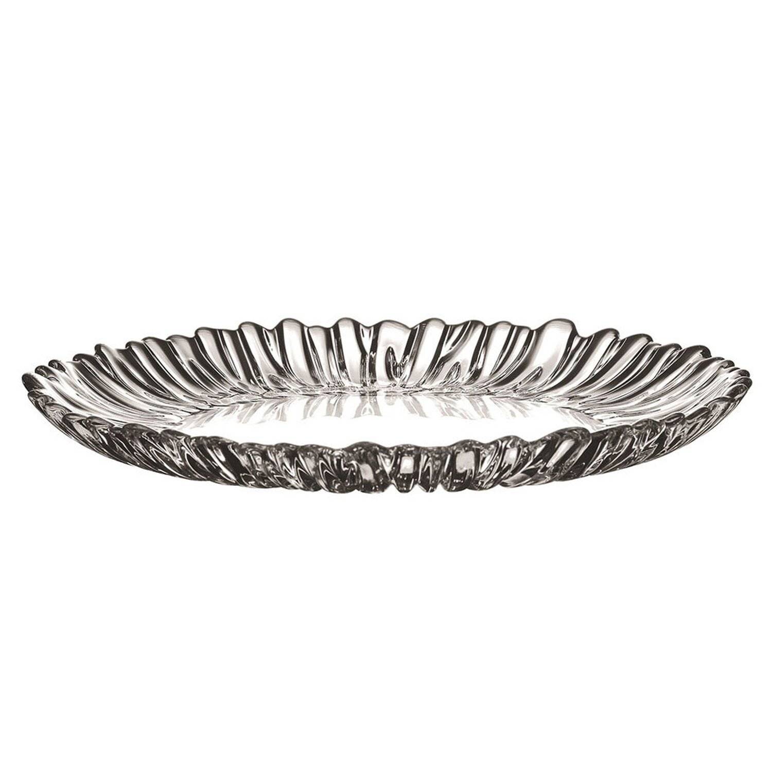 Pasabahce Aurora PB-10499 Serviceplatte 31,5cm Servierteller Kuchenplatte aus Glas