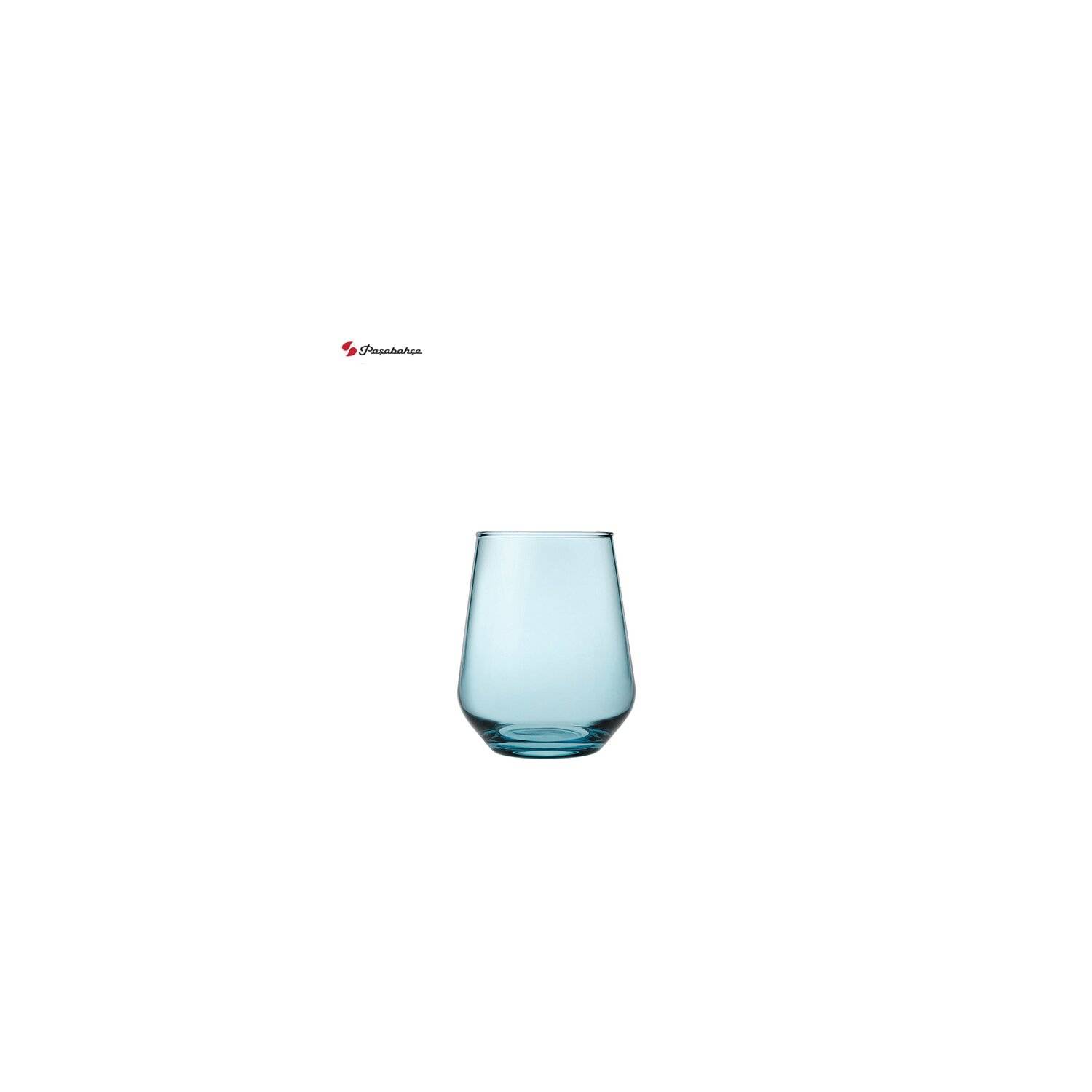 Pasabahce AllegraT 41536T 3er Set Blau Trinkgläser Gläser-Set Kaffee Cocktail Glas 42,5cl Glas
