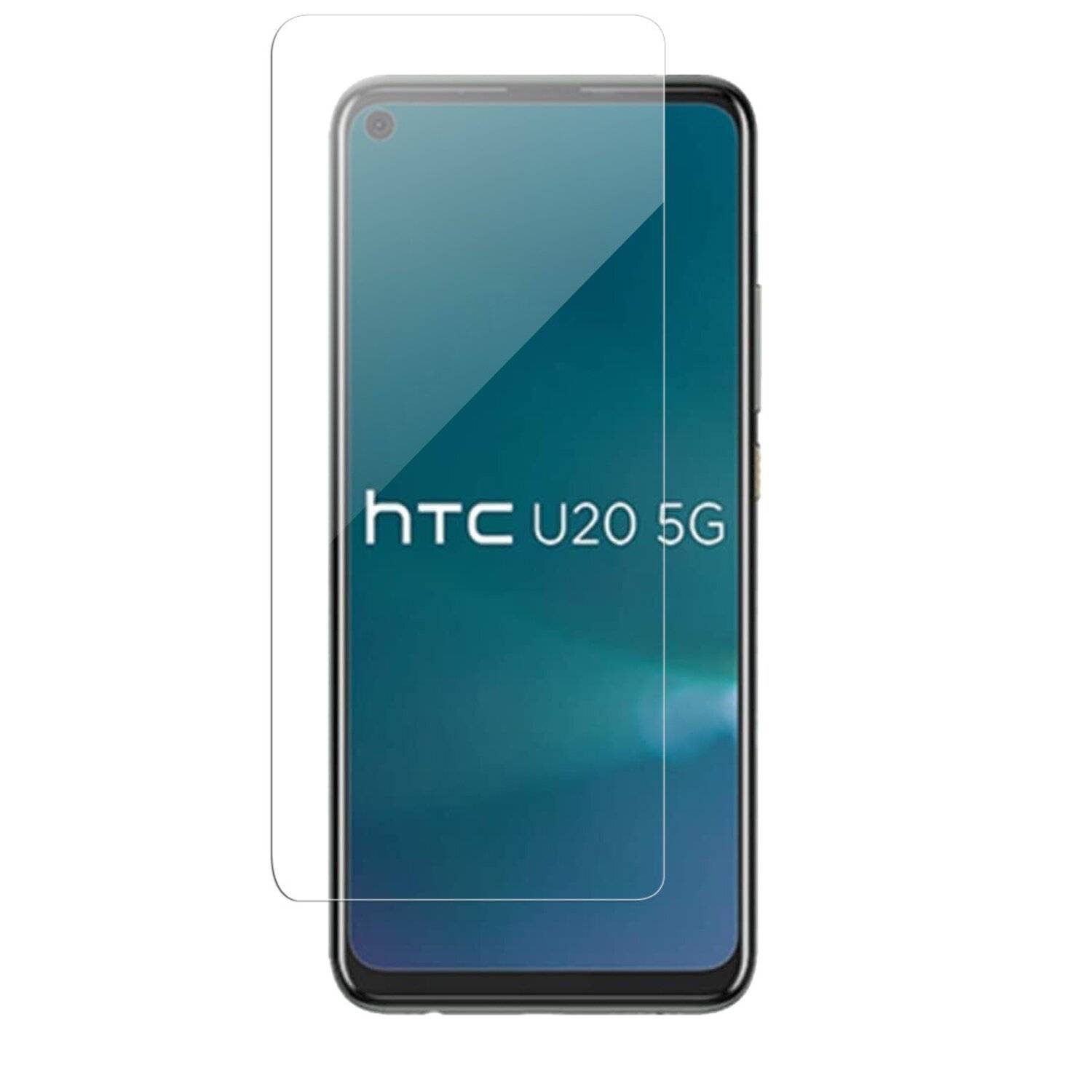 cofi1453® Schutzglas 9H für HTC DESIRE U20 5G Displayschutzfolie Schutzfolie Passgenau