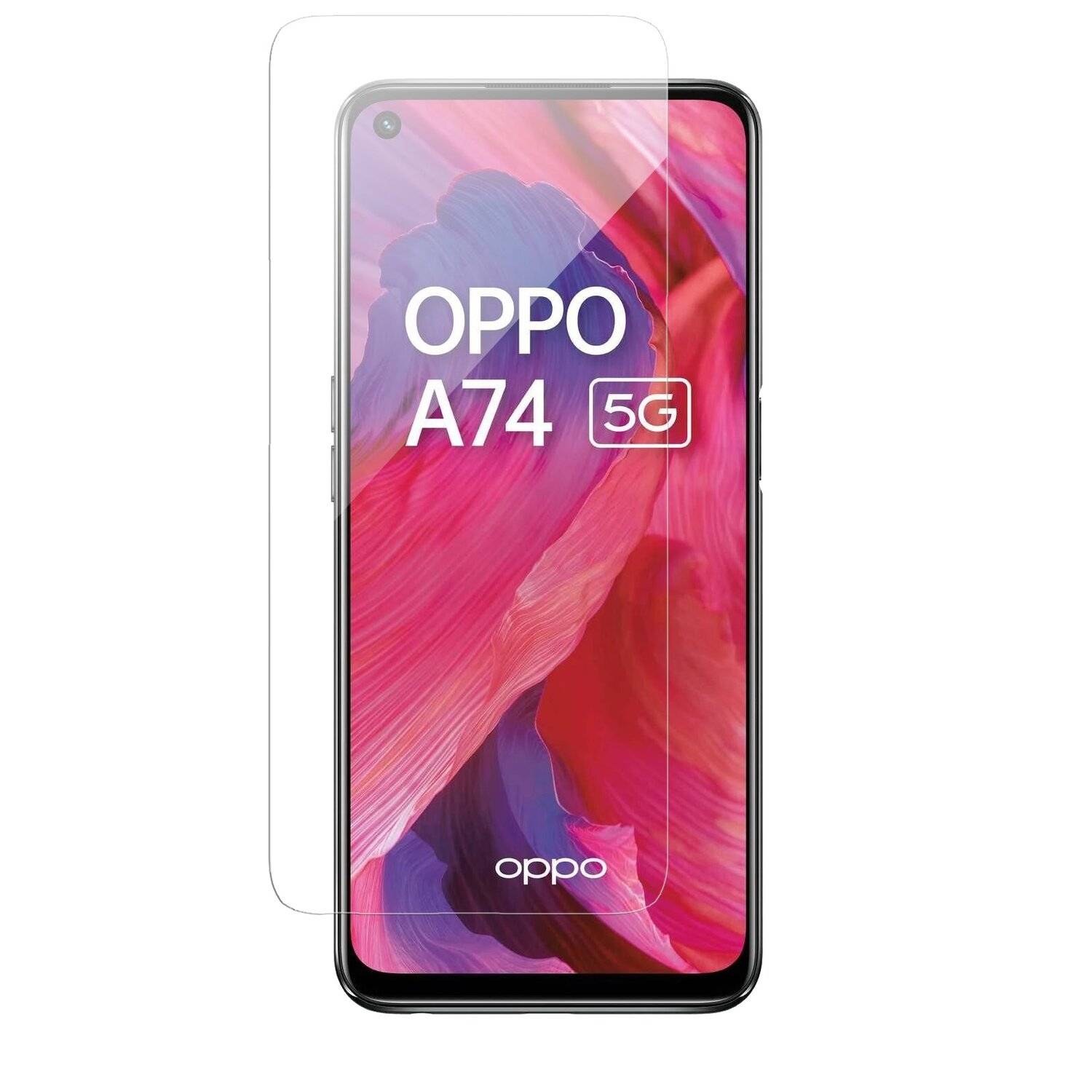 cofi1453 3X Schutz Schutz Glas 9H Tempered Glass Display Schutz Folie Display Glas Screen Protector für Oppo A74