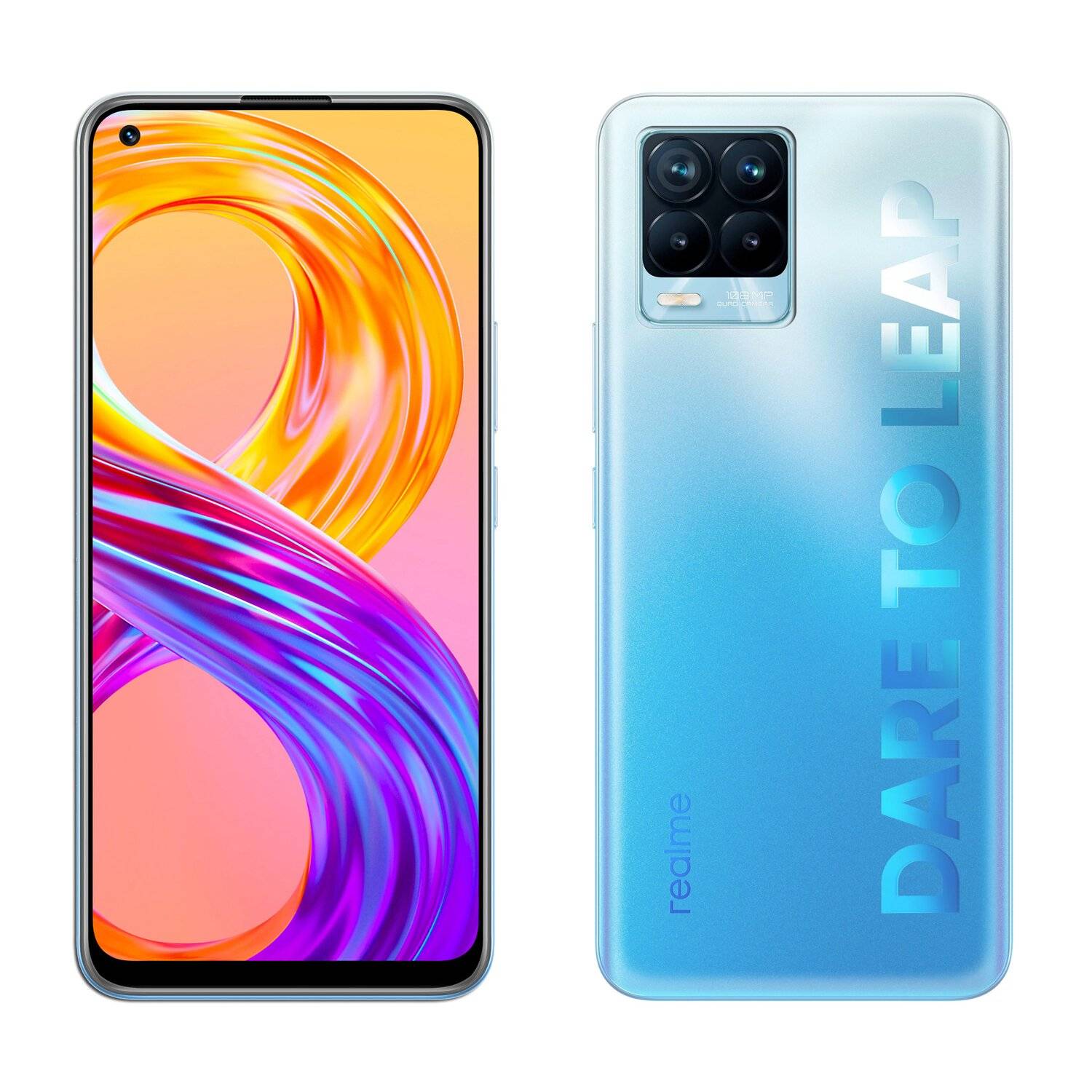 cofi1453® Silikon Hülle Basic für Realme 8 / 8 Pro Case TPU Soft Handy Cover Schutz Transparent