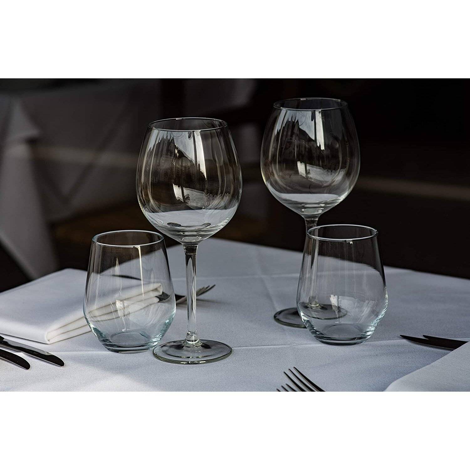 Pasabahce Allegra Set von 6 Gläser für Wein, Saft, Wasser, Whisky 425 ml Gastronomie Restaurant