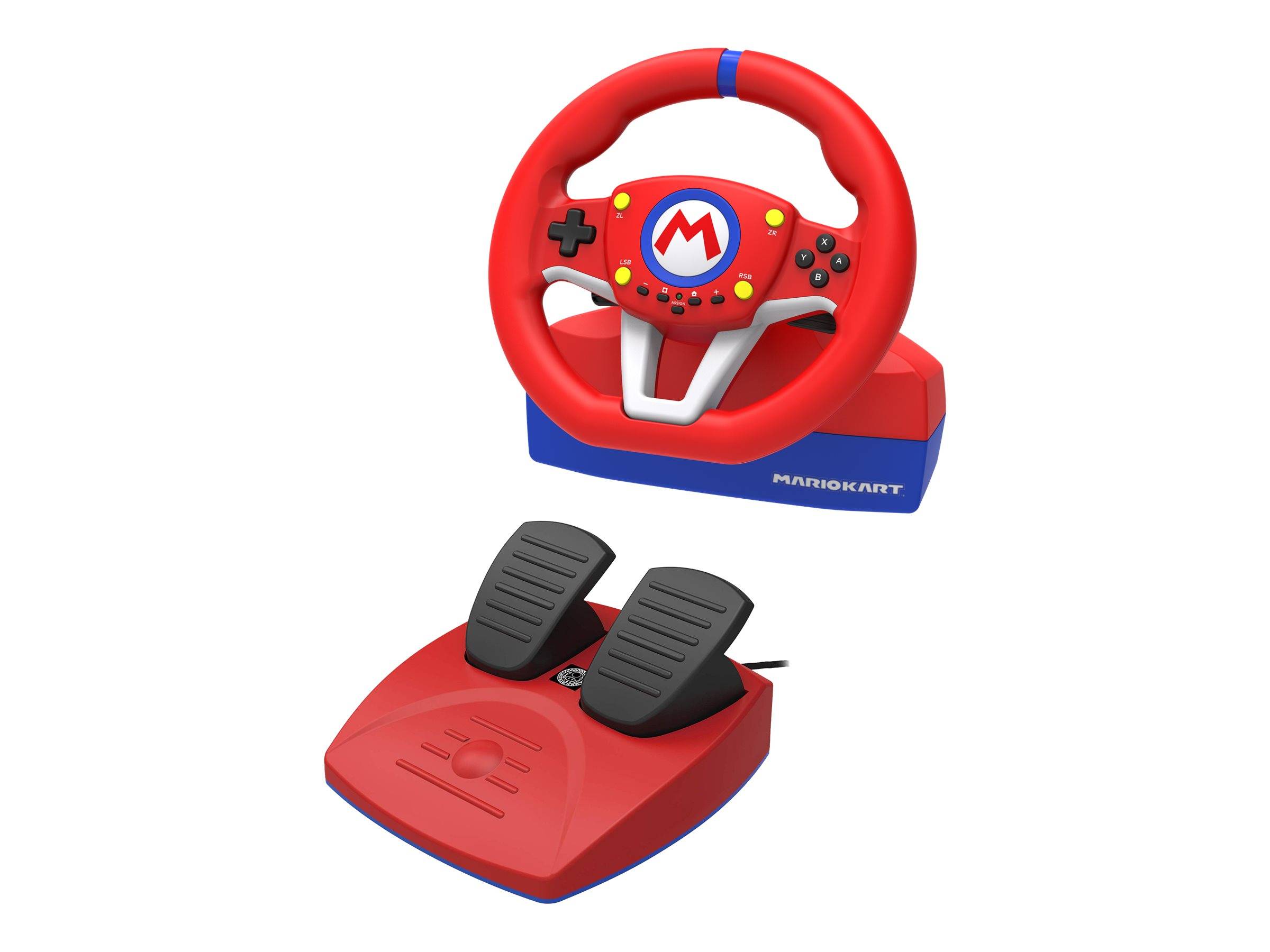 HORI Mario Kart Racing Wheel Pro Mini - Lenkrad- und Pedale-Set
