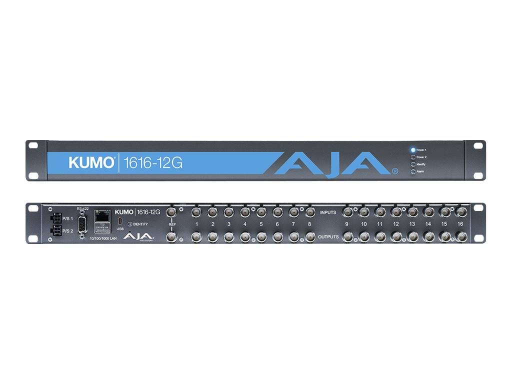 AJA - KUMO Compact 16x16 12G-SDI Router - Video/Audio-Schalter