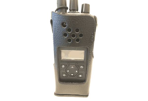 Kenwood KLH-206PGDE2 Leder-Tragetasche mit Fenster für Funktionstastatur, für NX-32x0/33x0E2