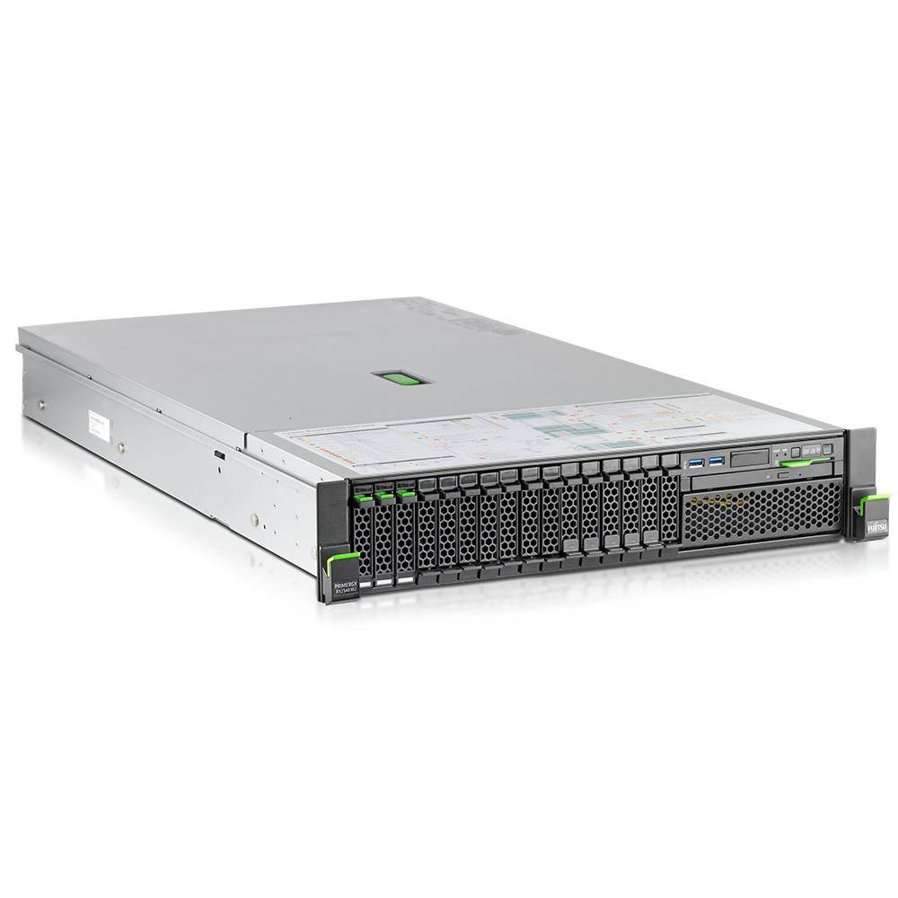 Fujitsu Primergy RX2540 M2 (Refurbished) Server 19" (2x 14-Core E5-2690 v4, 256GB, 3x 1,2TB SAS 12G 10k, EP400i 12G)