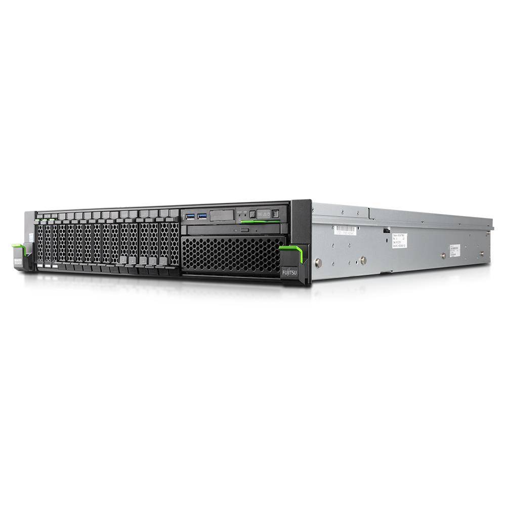 Fujitsu Primergy RX2540 M2 (Refurbished) Server 19" (2x 22-Core E5-2637 v4, 256GB, 3x 1,2TB SAS 12G 10k, EP400i 12G)