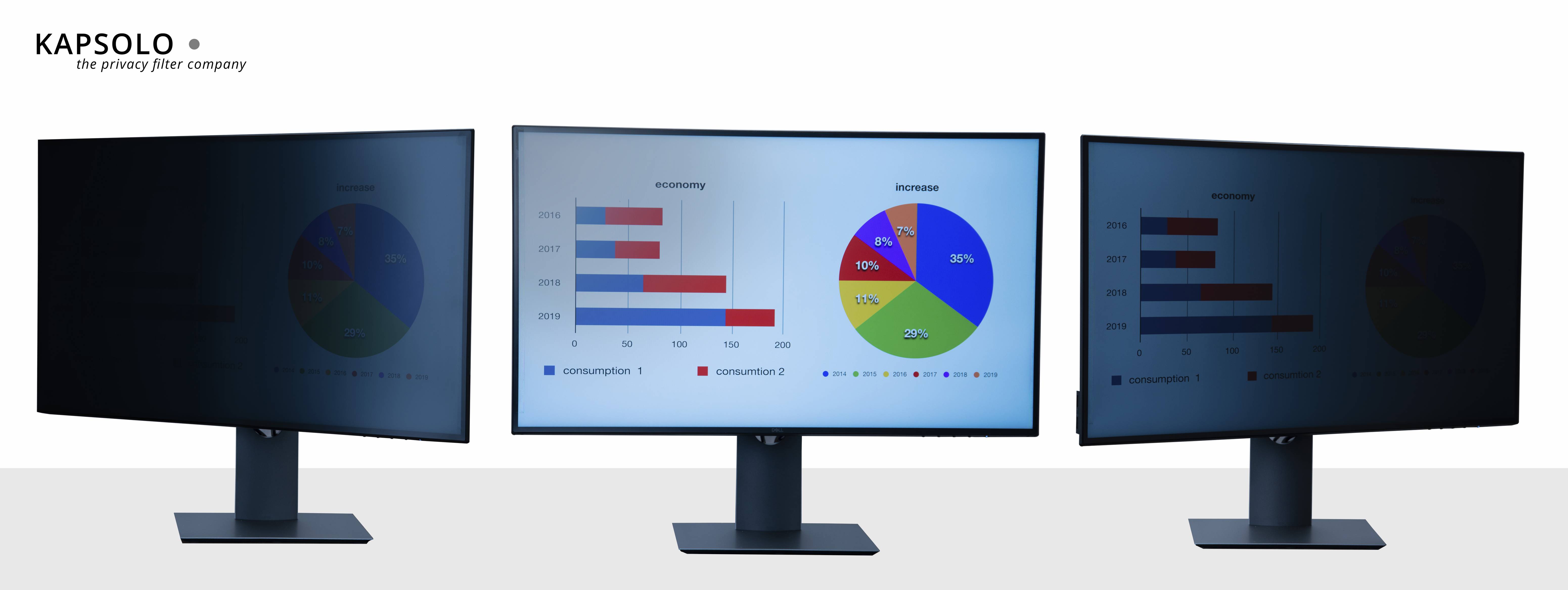 KAPSOLO 4-wege Blickschutzfilter abnehmbar für Apple iMac 24 (2021)