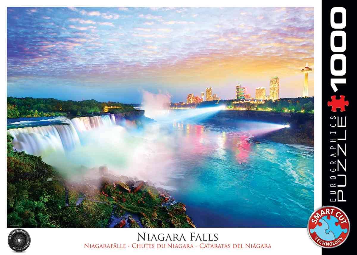 Eurographics 6000-0770 - Niagarafälle, Puzzle Niagarafälle, Anzahl Teile: 1000, Maße (B/H): 68 x 48 cm, Eurographics-Puzzle, Smart Cut Technology