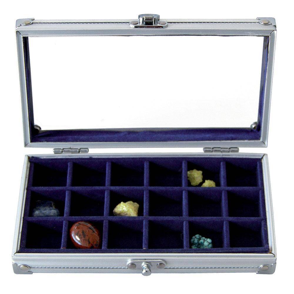 Pin-Sammelbox Alu Format ca. 195 x 110 x 40 mm