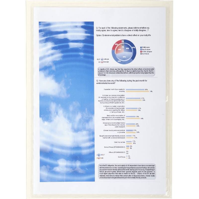 EXACOMPTA Selbstklebetaschen, DIN A4, kristall transparent