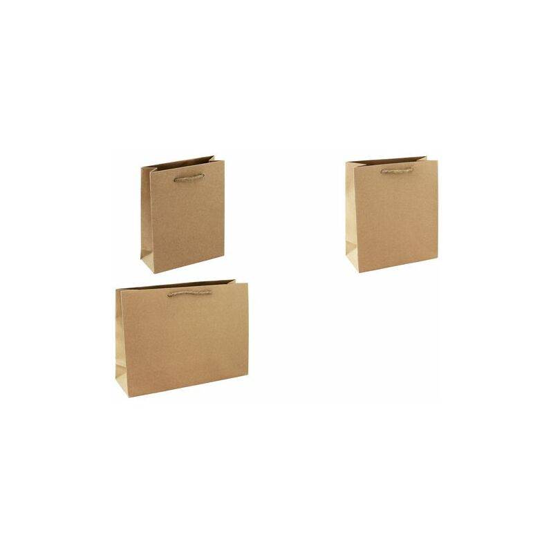 Clairefontaine Geschenktüte "Kraft" braun, mini