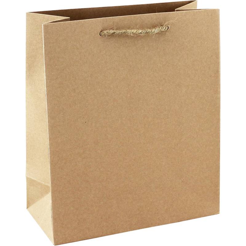 Clairefontaine Geschenktüte "Kraft" braun, mittel