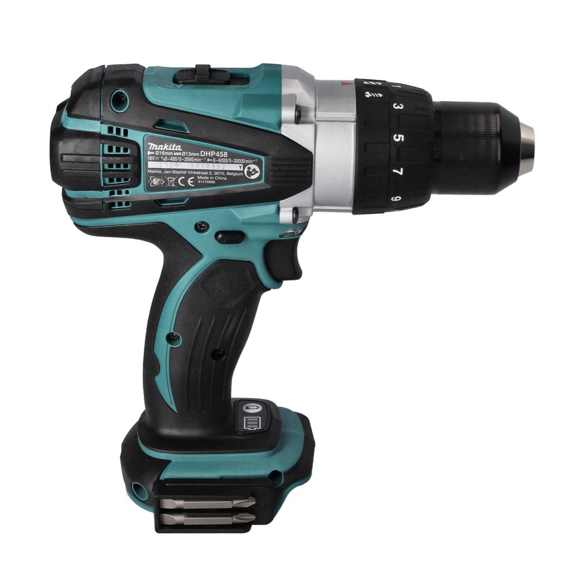 Makita DHP 458 F1 Akku Schlagbohrschrauber 18 V 91 Nm + 1x Akku 3,0 Ah - ohne Ladegerät