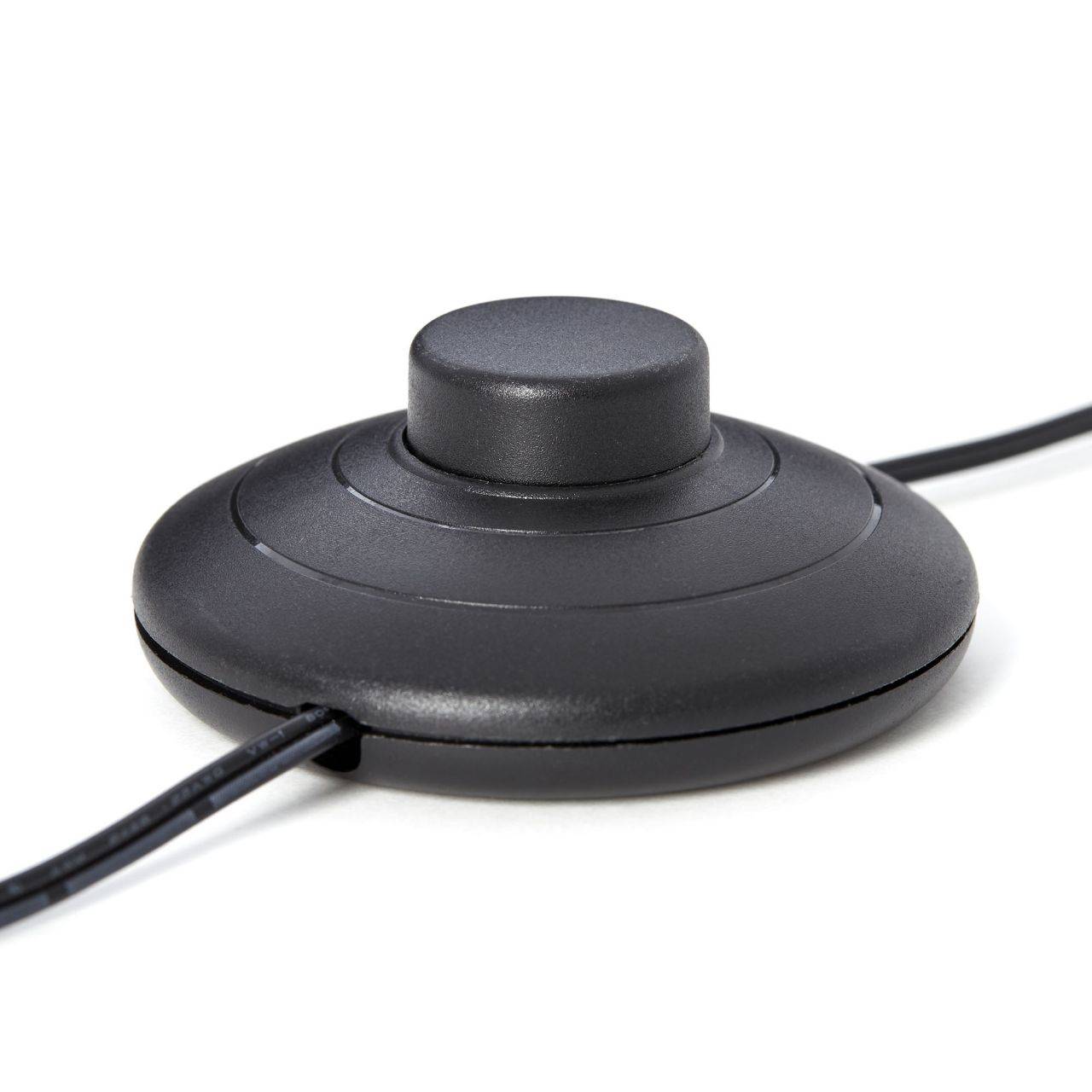 BRILLIANT Lampe Brok Bogenstandleuchte 2,0m braun/grau | 1x A60, E27, 60W, geeignet für Normallampen (nicht enthalten) | Mit Fußschalter / Kopf schw