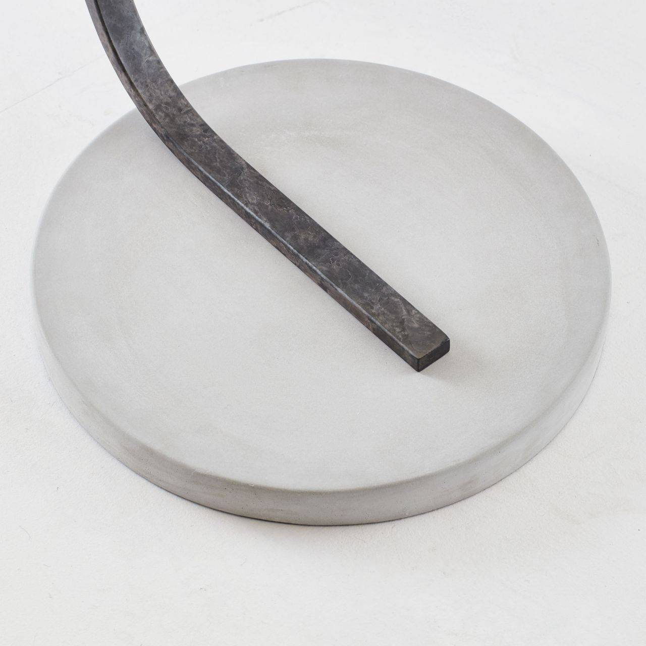 BRILLIANT Lampe Brok Bogenstandleuchte 2,0m braun/grau | 1x A60, E27, 60W, geeignet für Normallampen (nicht enthalten) | Mit Fußschalter / Kopf schw