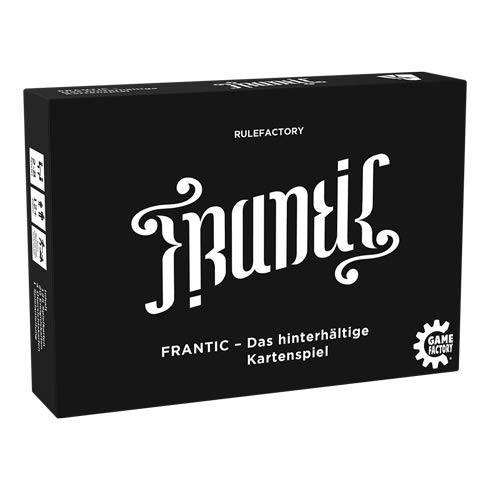 Carletto 646224 - Gamefactory, Frantic, Das hinterhältige Kartenspiel Das hinterhältige Kartenspiel