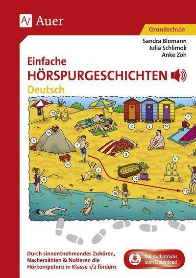 Einfache Hörspurgeschichten Deutsch Durch sinnentnehmendes Zuhören, Nacherzählen & Notieren die Hörkompetenz in Klasse 1/2 fördern