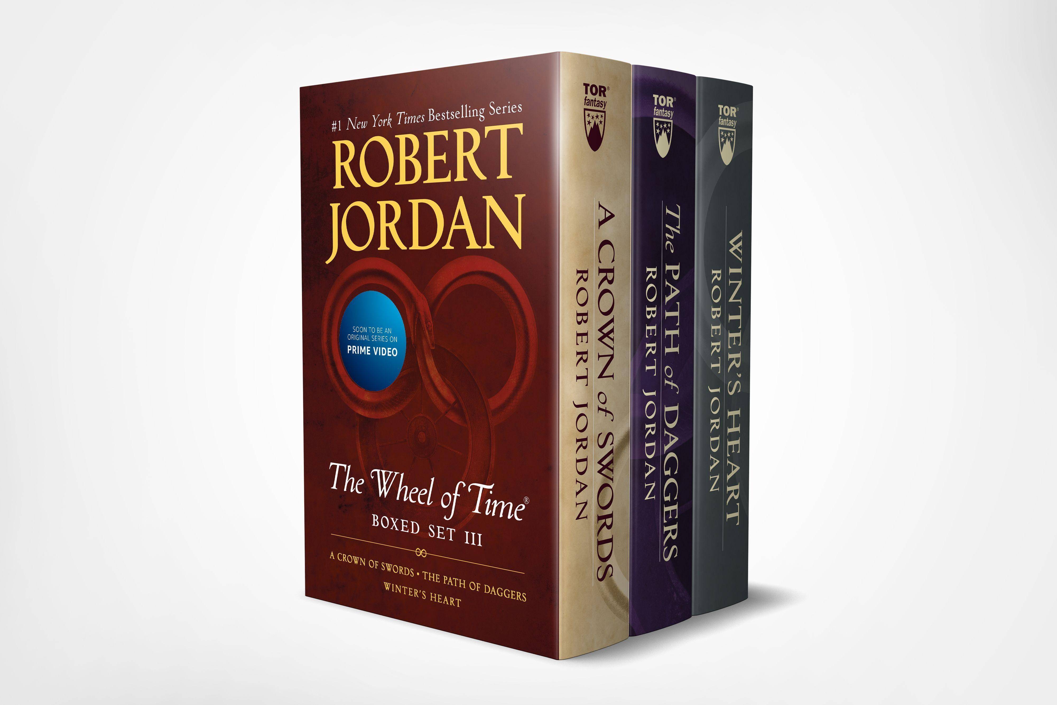 Wheel of Time Premium Boxed Set III Books 7-9 (A Crown of Swords, The Path of Daggers, Winter's Heart)