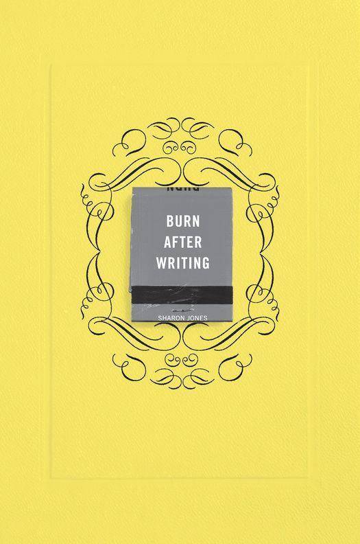 Burn After Writing (Yellow) Private Journal 13,5 x 20 cm