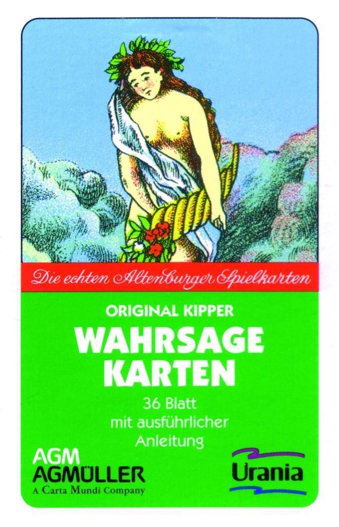 Original Kipper Wahrsagekarten, Kipperkarten 36 Orakelkarten