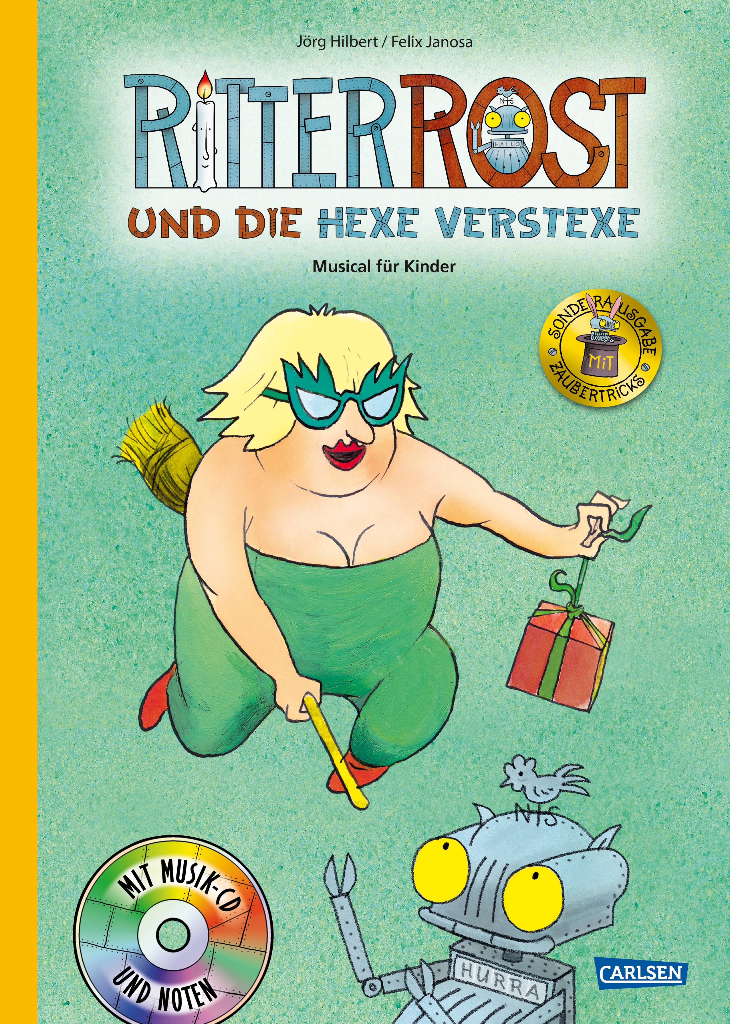 Ritter Rost 3: Ritter Rost und die Hexe Verstexe Musical für Kinder mit CD