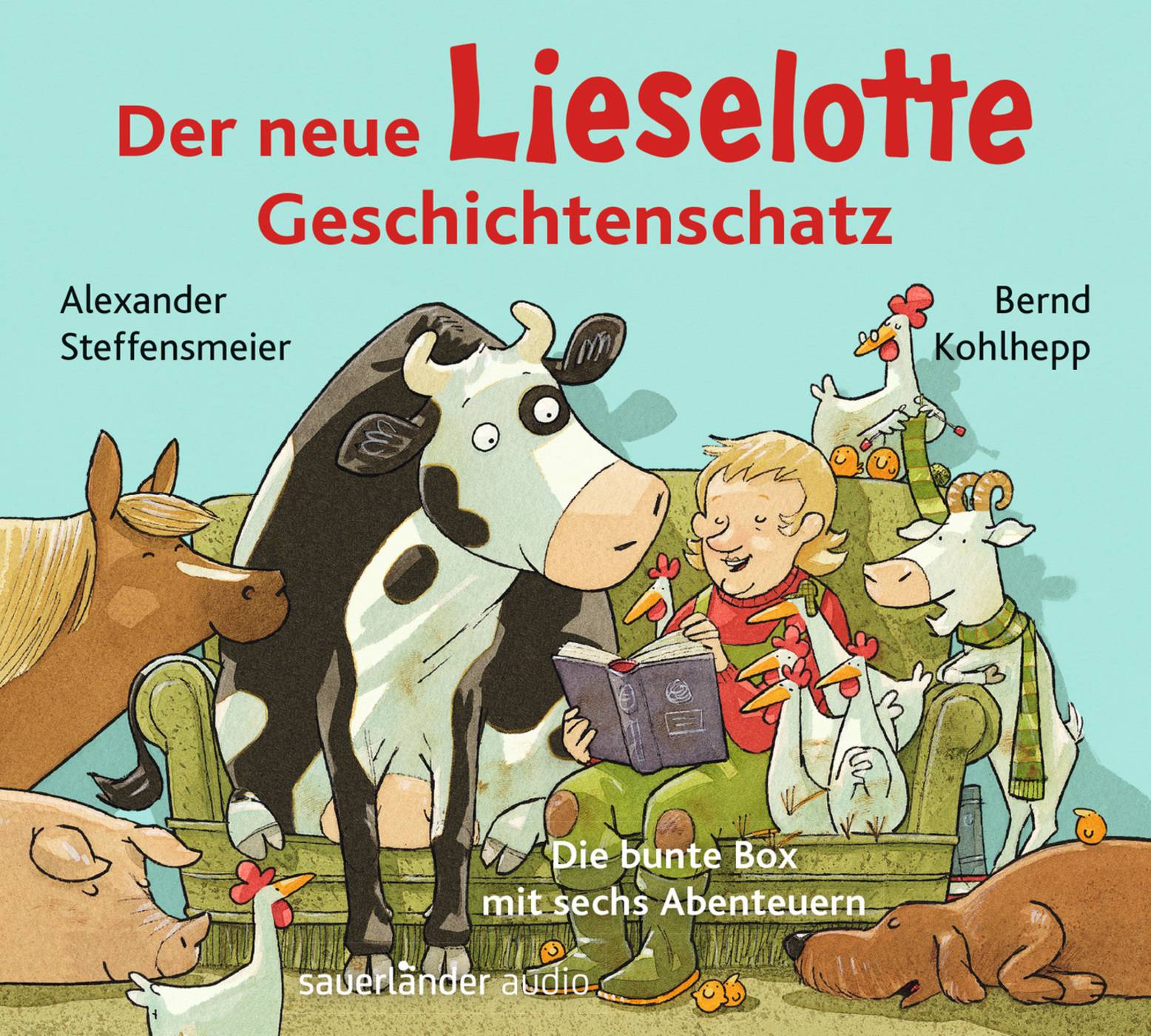 Der neue Lieselotte Geschichtenschatz Die bunte Box mit sechs Abenteuern