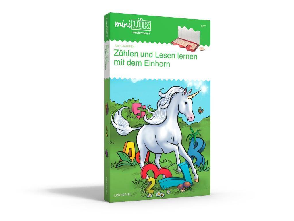 miniLÜK-Set Vorschule/1. Klasse - Mathematik, Deutsch: Zählen und lesen lernen mit dem Einhorn
